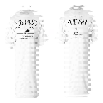 北海道 札幌 ジャパン おしゃれ クール ロゴ Tシャツ - Kawaiitshirt