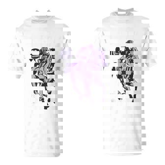 古希祝い 競馬好き うま 馬好き 父 母 男性 女性 70歳お祝い Life's Race Always Chase Tシャツ - Kawaiitshirt