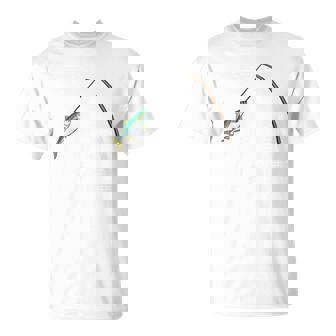 右往左往 さお うお おもしろデザイン 長袖tシャツ Tシャツ - Kawaiitshirt