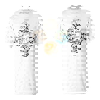 四神 青龍 白虎 朱雀 玄武 四象 東西南北 バックプリント Tシャツ - Kawaiitshirt