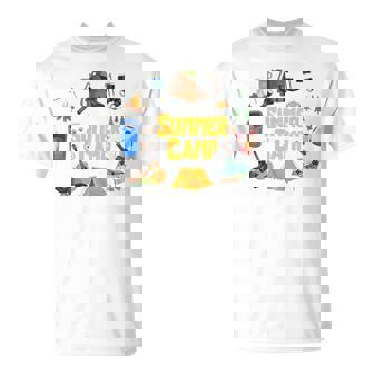 夏のキャンプ旅行 キャンパー キッズ 女の子 男の子 お揃い 長袖tシャツ Tシャツ - Kawaiitshirt