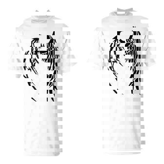 天使 悪魔 翼 神話 信仰 Tシャツ - Kawaiitshirt