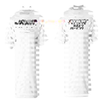 川越ボーイズ・シング ＜Kawagoe Boysing＞ ミニキャラ大集合 Tシャツ - Kawaiitshirt