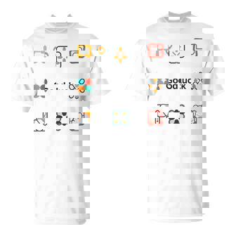 幸運を Good Luck！ロゴ アイコン 3 Tシャツ - Kawaiitshirt