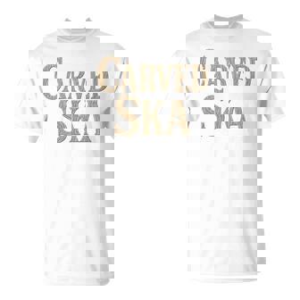 彫刻スカ 長袖tシャツ Tシャツ - Kawaiitshirt