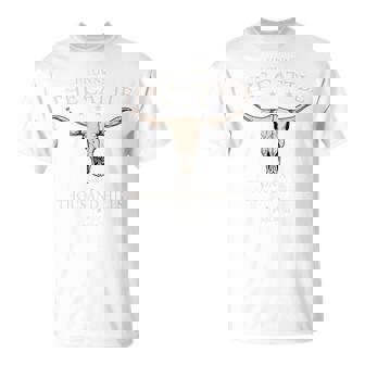 彼はザ・キャトル・オン・ア・サウザンド・ヒルズのクリスチャン・カウ・フェイス 長袖tシャツ Tシャツ - Kawaiitshirt