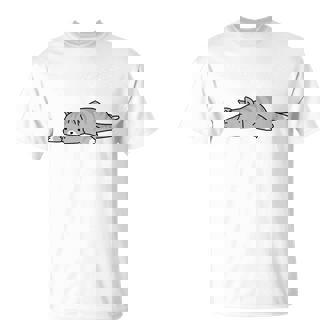 押してもダメならもうダメだ ネタ ことわざ 格言 慣用句 ジョーク ギャグ ダジャレ ツッコミ 猫 おもしろ 長袖tシャツ Tシャツ - Kawaiitshirt