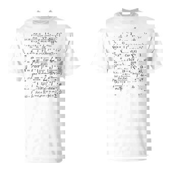数学方程式と計算、微積分と代数、科学。 Tシャツ - Kawaiitshirt