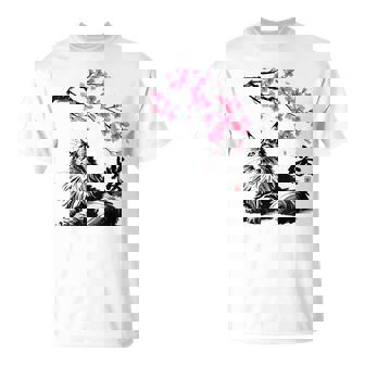 日本美術 メインクーン 猫 桜 桜 Tシャツ - Kawaiitshirt