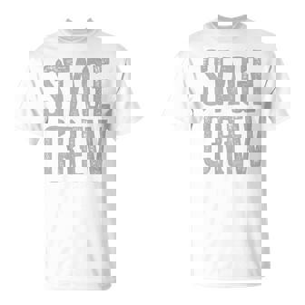 映画、テレビ、劇場、カメラ用のステージクルーが背面にプリントされています。 Tシャツ - Kawaiitshirt