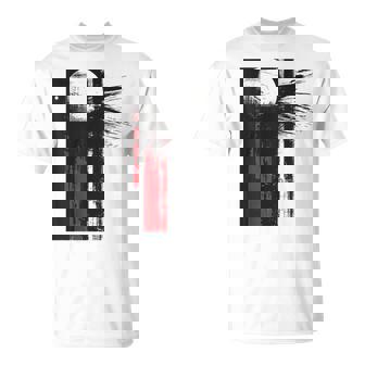 月 抽象 モチーフ 描画 アートワーク 絵画 月 Tシャツ - Kawaiitshirt