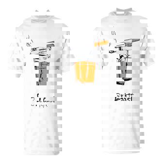 朝食タバコとウイスキー、面白いtシャツギフト。 Tシャツ - Kawaiitshirt