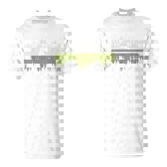 木 反射 クマ 野生動物 森 自然 動物 アウトドア Tシャツ - Kawaiitshirt