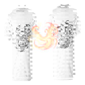 朱雀 不死鳥 火の鳥 フェニックス 漢字 イラスト バックプリント Tシャツ - Kawaiitshirt