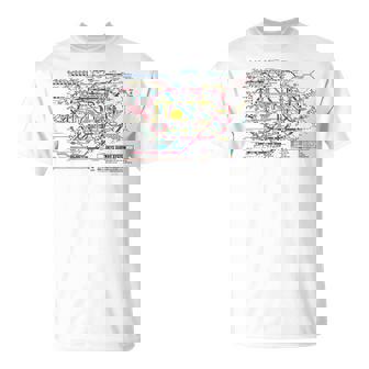 東京地下鉄地図 地図 東京地下鉄 Tシャツ - Kawaiitshirt