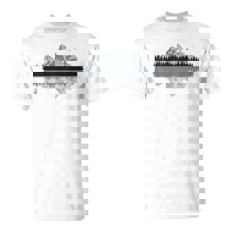 森 山 反射 野生動物 自然 ハイキング ハイカー Tシャツ - Kawaiitshirt