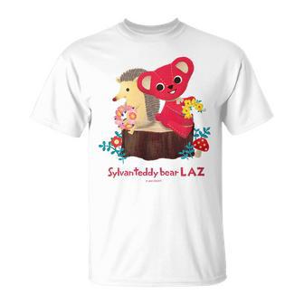 森のぬいぐるみラズ ラズとチッチ Tシャツ - Kawaiitshirt