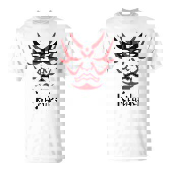 歌舞伎 日本の伝統芸能 隈取 化粧 京都 Tシャツ - Kawaiitshirt