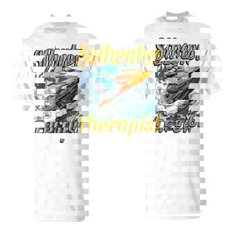 海水療法士ジェットスキー愛好家 Tシャツ - Kawaiitshirt