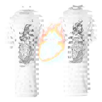 海賊スケルトン スカルとクロスボーン ジョリーロジャー グラフィック 長袖tシャツ Tシャツ - Kawaiitshirt