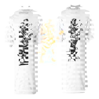 犬 演奏 ギター 歌う アメリカン コッカー スパニエル 面白い Tシャツ - Kawaiitshirt