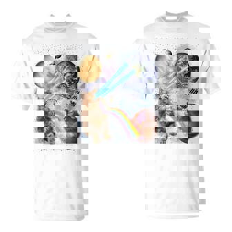 猫 ねこ 宇宙 惑星 Tシャツ - Kawaiitshirt