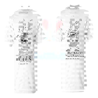 猫 面白い ネコ 可愛い うさぎ 猫好きにお勧め うさ耳ねこ Tシャツ - Kawaiitshirt