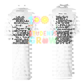 生徒たちが幸せに育つ100日間の学校を見る Tシャツ - Kawaiitshirt