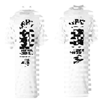 生涯現役 この身体８０年目 まだまだ行くぜ ハッピー ８０歳 傘寿祝い 長寿祝い おもしろ 傘寿 Tシャツ - Kawaiitshirt