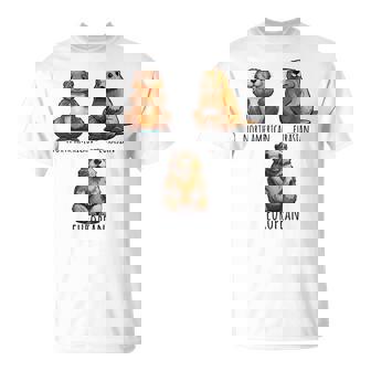 異なるタイプのビーバーズ品種コレクション、かわいいビーバーが大好き。 長袖tシャツ Tシャツ - Kawaiitshirt