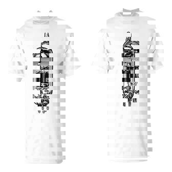 真空管デザイン・ヴィンテージ・アナログ・バルブ・アンプ、ギター Tシャツ - Kawaiitshirt