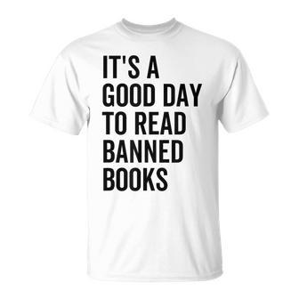 禁止された本を読むのに良い日だ面白いヴィンテージ Tシャツ - Kawaiitshirt