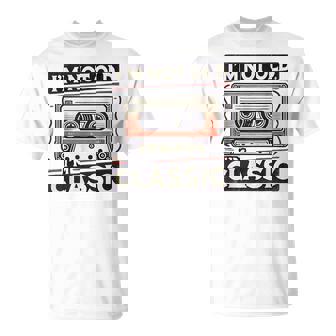 私は老けていない 私はクラシック 面白いレトロ テクニック Tシャツ - Kawaiitshirt