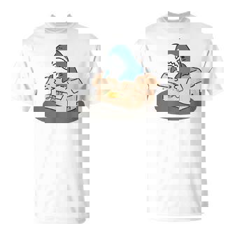 箱入りサメ Tシャツ - Kawaiitshirt