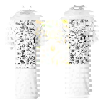 虫 昆虫 虫虫型 昆虫学プリント 虫プリント Tシャツ - Kawaiitshirt