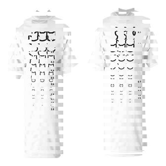 視力検査 猫 ネコの飼い主 ねこの飼い主 おもしろ 愛猫家 猫の飼い主 ネコ好き ネコ 猫好き ネコ好き Tシャツ - Kawaiitshirt