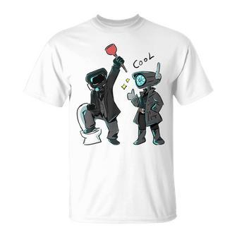 誕生日ボーイ、カメラマン、スピーカーマン、スキビディトイレ Tシャツ - Kawaiitshirt