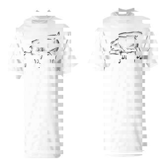 豚 豚モチーフ ピグレット 農家 農家 Tシャツ - Kawaiitshirt