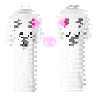 豚の顔 ハロウィン ティーカップ 豚 コスチューム ギフト Tシャツ - Kawaiitshirt