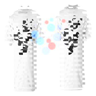 赤 青 ドット イベント 家族 お揃い Tシャツ - Kawaiitshirt