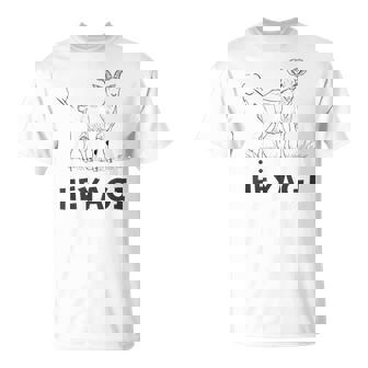 部屋着 おもしろ 普段着 へやぎ ネタ ダジャレ おなら へ 屁 メンズ レディース キッズ ヤギ Goat 動物 Tシャツ - Kawaiitshirt