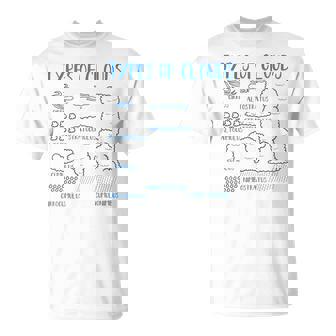 雲の種類 気象学者 予測 天気 雲 Tシャツ - Kawaiitshirt