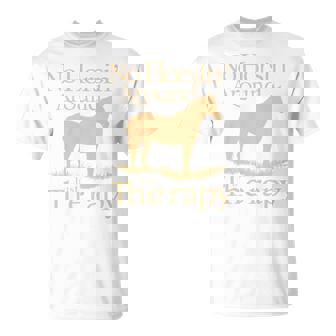 面白い 治療的 乗馬 馬 補助療法 ヒーリング 長袖tシャツ Tシャツ - Kawaiitshirt