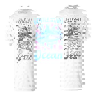 面白いジンベイザメ 動物 優しい海の巨人 Tシャツ - Kawaiitshirt