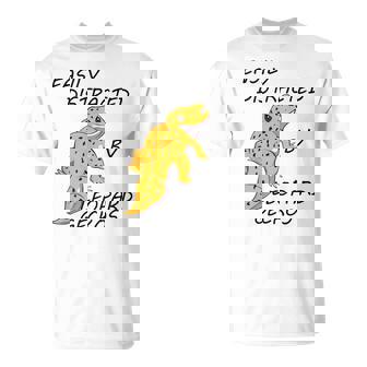 面白いヒョウモントカゲモドキ 発言するトカゲ 爬虫類 Tシャツ - Kawaiitshirt