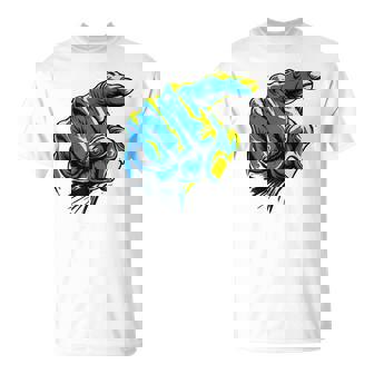 面白い手のデザイン Tシャツ - Kawaiitshirt