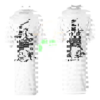 面白い猫 ドラム 猫 ドラマー 面白い ドラム 猫 Tシャツ - Kawaiitshirt