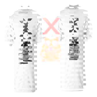 面白くて笑いたい人のためのxハムスター。 長袖tシャツ Tシャツ - Kawaiitshirt