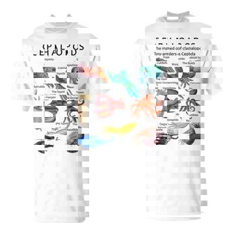 頭足類 Tシャツ - Kawaiitshirt