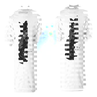 黒猫のウィズ 黒猫 Tシャツ - Kawaiitshirt